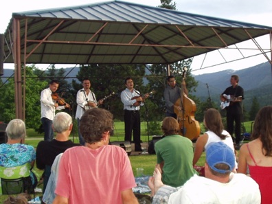 Jim with the Travelin McCourys 