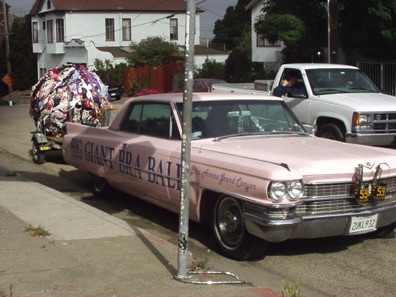 The Bra Car, a Crockett fixture for many years